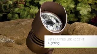 Kichler’s integrated led accent lighting is the ideal choice to
highlight trees, architectural features, walkways, yard art, and other
landscape elements. ht...