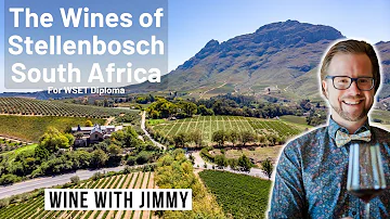 Stellenbosch Wines for WSET Level 4 Diploma D3