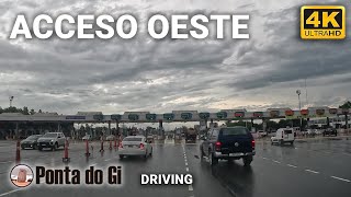 [4K] Conduciendo por Autopista del OESTE un día de lluvia #driving AREA METROPOLITANA B.A.-ARGENTINA by Ponta do Gi 552 views 3 weeks ago 13 minutes, 5 seconds