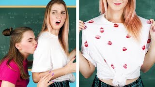 14 Back to School Fashion Hacks! School DIY Clothes And Accessories
