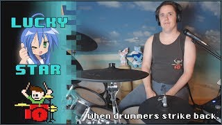 Lucky Star - Cha-la Head Cha-la On Drums! -- The8BitDrummer screenshot 5