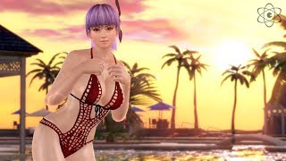 DOAX3 - Ayane Melusine Special: full relaxation gravures, pole dance & more