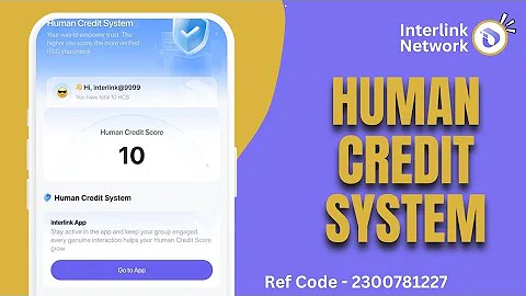 Interlink Network Human Credit System Explained | Interlink Super Wallet | Verified ITLG | HCS