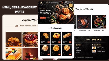 Complete E-commerce Website Html, CSS and Javascript | PART 2