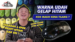 Pake Warna Gelap Buat Stnk Hitam Kok Masih Ditilang?| Rekomendasi Cat Untuk Motor Stnk Warna Hitam