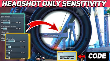 New Update 2.1 !! Best Sensitivity CODE +Control Setting PUBG Mobile | BGMI After Update 2.1