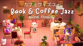 Books & Coffee Jazz ☕ Lofi Beats  Chillhop  Chatters + Smooth Jazz Music ▪ Animal Crossing