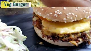 Easy Veg Burger #Shorts