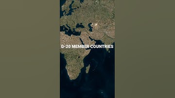 G-20 Member Countries Through Map Animation || International Organisation Through Map Animation #g20