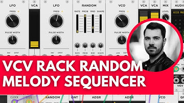 VCV Rack Random Module: Creating Random Melody and Bass Sequences