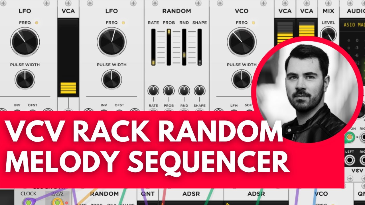 VCV Rack Random Module: Creating Random Melody and Bass Sequences