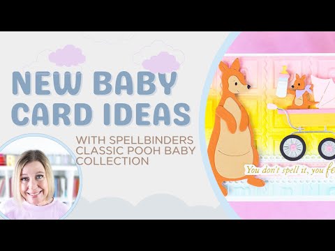 New Baby Card Ideas with Say Cheese Classic Pooh Baby Collection