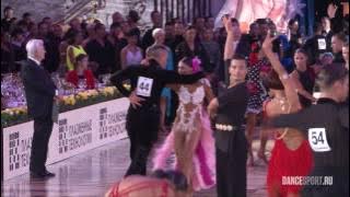 Ryno Van Den Berg - Elena Tokarenko ZAF | 1/16 Pasodoble | WDC World Latin Championship 2016