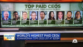 Blackstone's Stephen Schwarzman tops world's highest paid CEOs at $253 million: WSJ