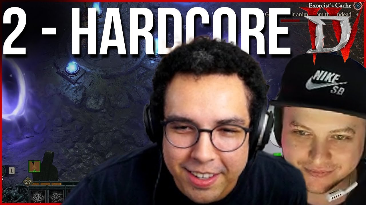 DIABLO HARDCORE, LEVELING DIA 2 (PARTE 1) - FT AXT BARDITO WRANN - YouTube