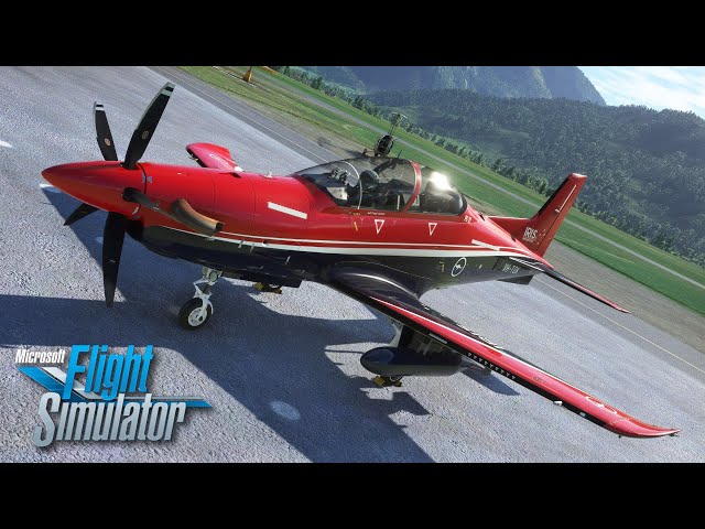 The Pilatus PC-21 is coming soon to Microsoft Flight Simulator