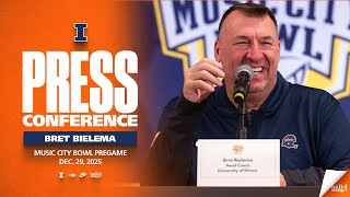 Illinois Football Bret Bielema Music City Bowl Press Conference 122925