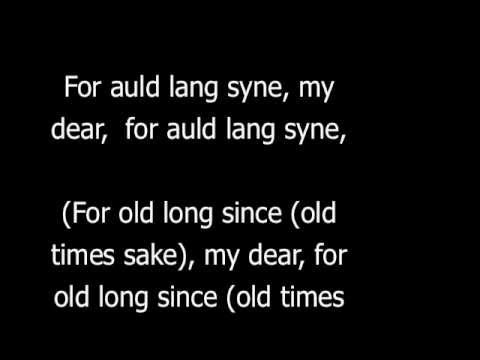 What are the Auld Lang Syne lyrics and what do they mean?