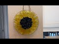 FAUX FUSED GLASS SUNFLOWER WITH EPOXY RESIN AND TUMBLED GLASS ART GLASS ART STEP BY STEP GUIDE