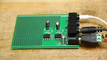 #447 Stereo Mixer Headphone Amplifier