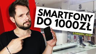 TOP 5 najlepszych smartfonów do 1000zł | CZERWIEC 2020