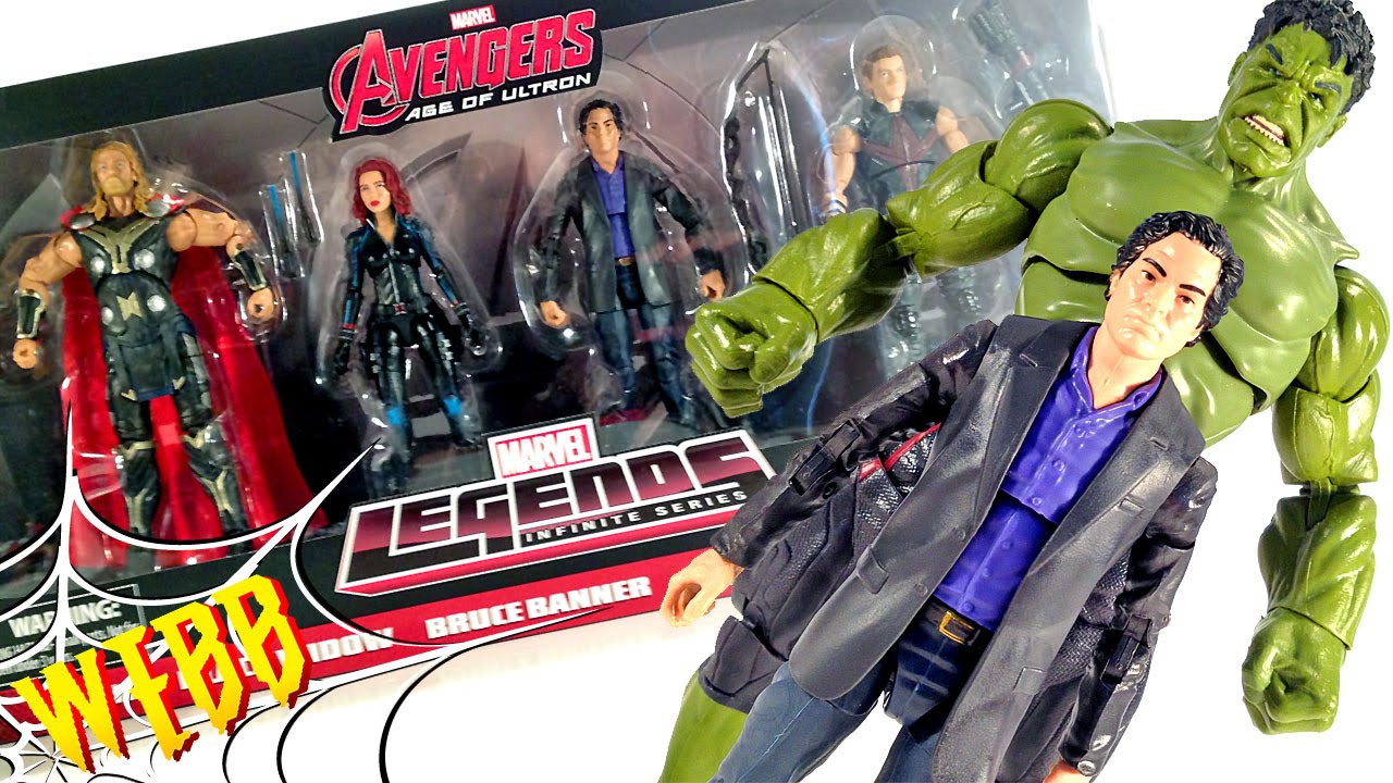 US Marvel Legends Avengers Age of Ultron Doctor Bruce Banner Hulk Action Figure