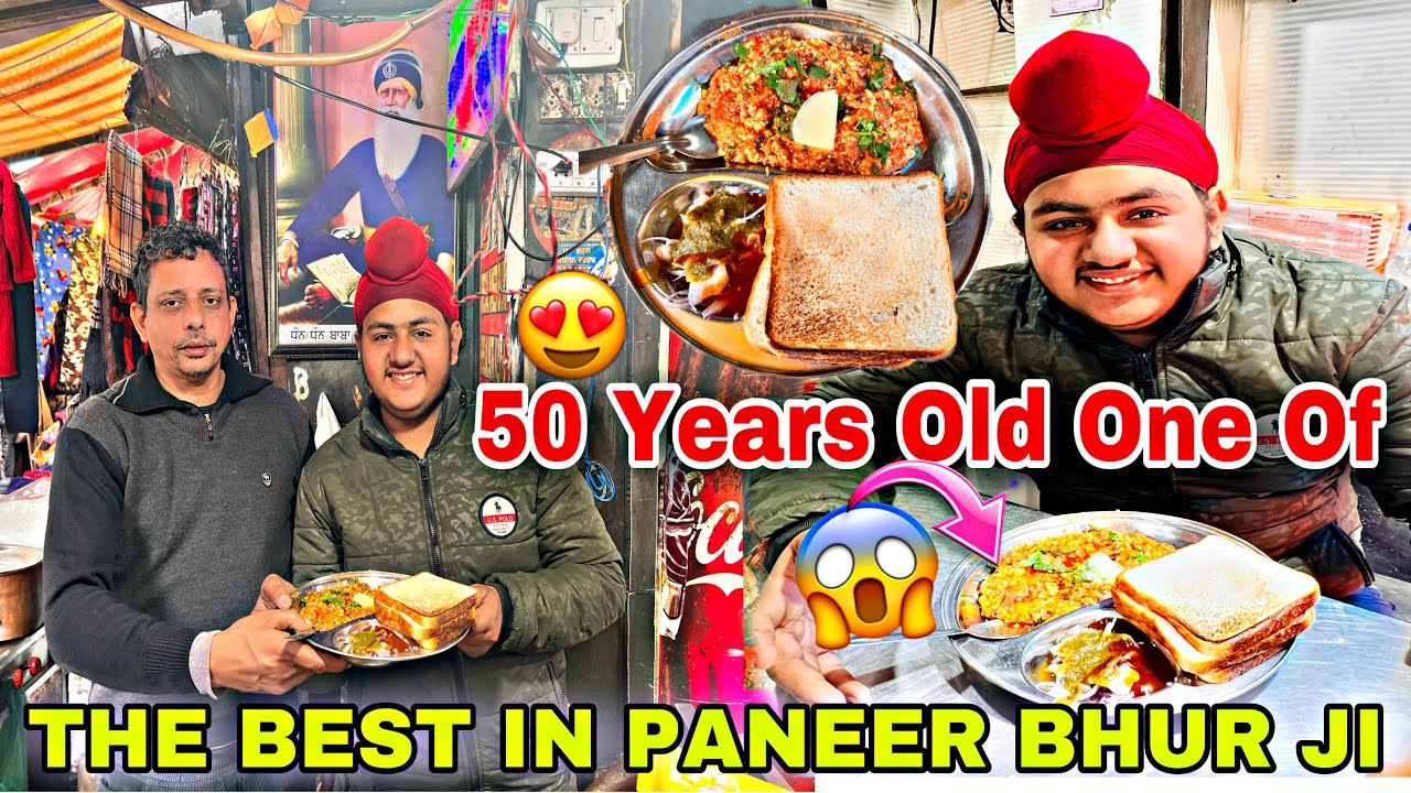 Full loaded Paneer Burjee 😋in Amritsar ||Only just 160😱||
