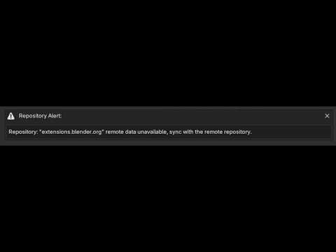 Blender Extension SSL Certificate Error Fix (Firefox)