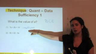 GMAT - What is Data Sufficiency?