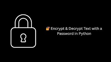 🔐 Encrypt & Decrypt Text with a Password in Python | PBKDF2 + Fernet Tutorial