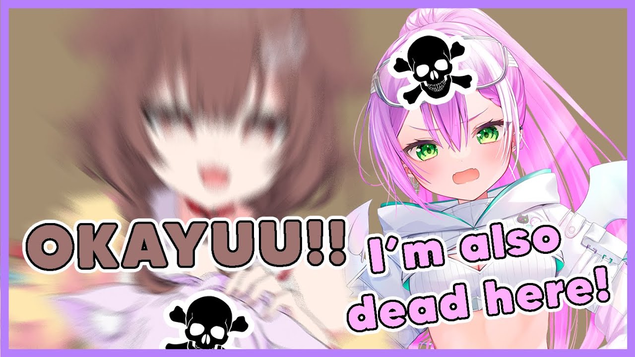 Korone kept calling Okayu when both she and Towa were downed, 𝐓𝐨𝐰𝐚 :