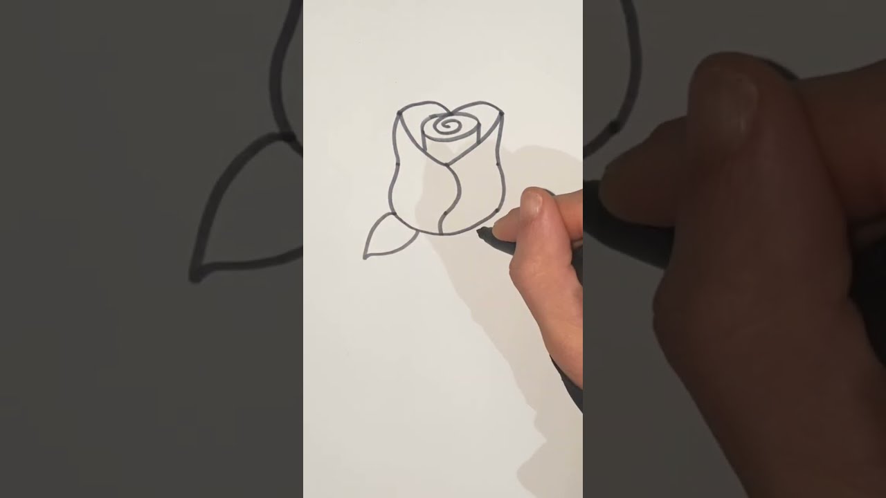  Rose Dessin Facile Tuto Debutant Fleur Enfant Maman Centredeloisirs Ephad