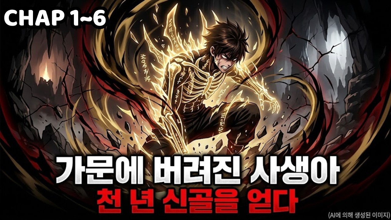 가문에 버려져 금지된 동굴에 던져진 사생아, 천년 신골을 얻어 수선 역사상 최강자가 되다. #금지동굴 #천년신골 #수선최강 #역전서사 #선협 #기연