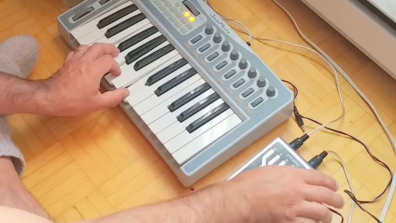 StrumPad MIDI controller - YouTube
