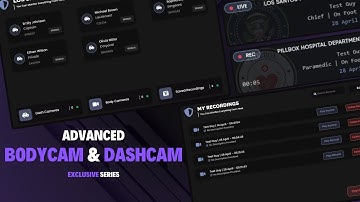 Advanced Bodycam & Dashcam | Recordable | Multiple Jobs [Standalone] | Fivem