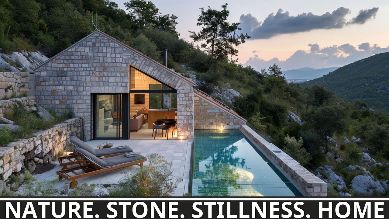 This Hidden Hillside Stone Home Will Take Your Breath Away