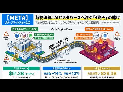 【META】米メタ・プラットフォームズ、AIとインフラへの巨額投資が示す「未来への本気度」を徹底解剖
