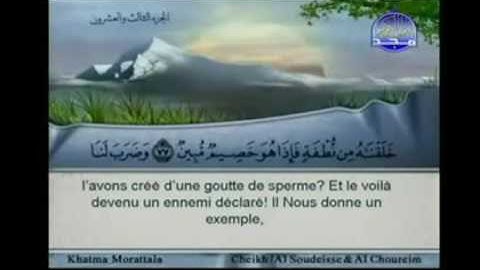 23- القرآن الكريم - الجزء الثالث والعشرون - الشريم و السديس