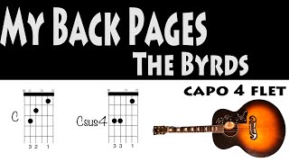 My Back Pages the Byrds Guitar Chords Easy