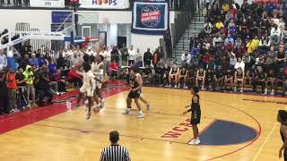 Trevor Keels (2021/Paul VI Catholic) - 2019 D.C. National Hoopfest Highlights vs Word of God