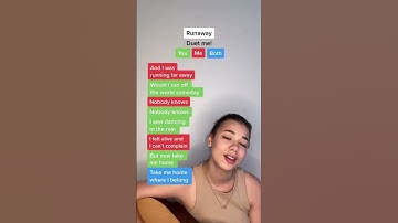 Thumbnail of runaway - aurora 🎤 #duet #karaoke #aurora #runaway