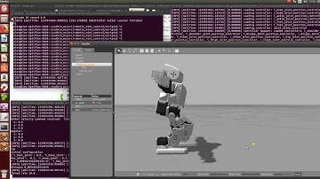 Robotis Mini ROS - machine learning (learning to walk)