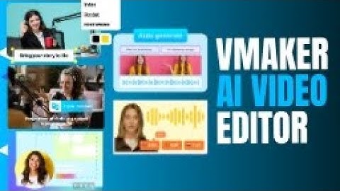 Vmaker AI Video Editor - For the Creator in You 🔥