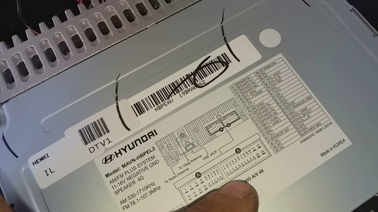 Instalação câmera de ré do HB20 no som original