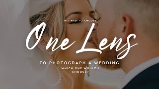 If I HAD To Choose ONE Lens To Take To A Wedding, What Lens Would It Be? screenshot 4