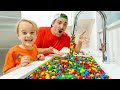 Kids toy story about Magic Faucet with Chris