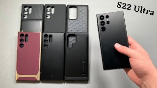 Samsung Galaxy S22 Ultra Spigen Case Lineup