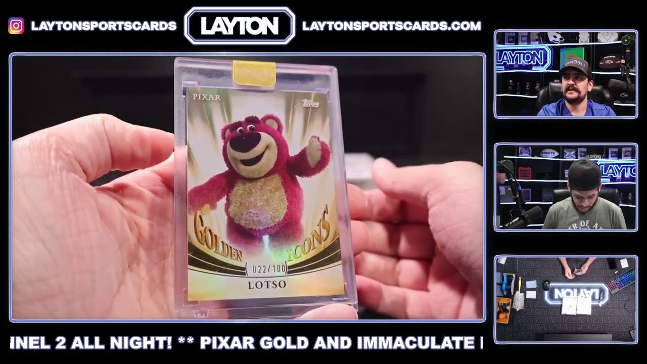 2025 Topps Pixar Gold Hobby 6 Box Case Break #7 - YouTube