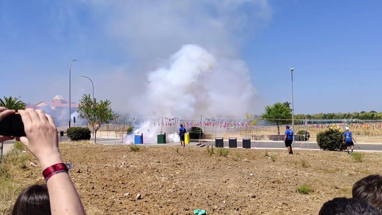 Mascletá de Valmojado 2025 