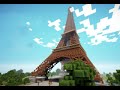 |Minecraft Обзор Карты|  Эйфелева Башня